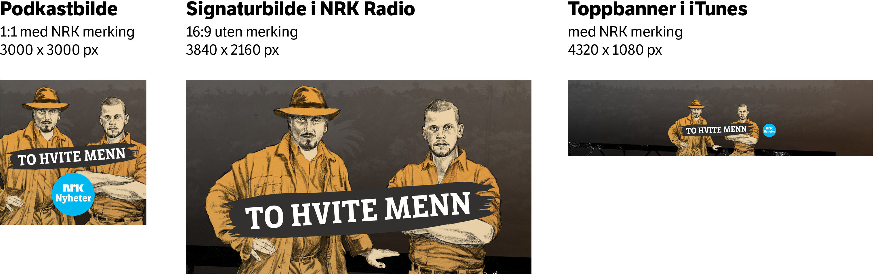 Bilde av 3 Podkastmaler